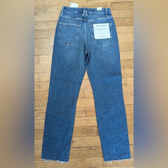 Good American blue Good Classic Jeans Size 2 /26 - Picture 6 of 8